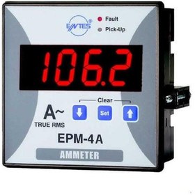 Resim Entes Epm-4a-96 ,96x96mm 220vac 1-faz Dijital Ampermetre 