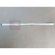 Resim FFC 24 Pin 40cm Ters 0.5mm Adımlı Esnek Flex Kablo Awm 20624 80c 60v Şerit Fleks Film 