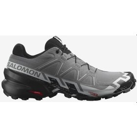 Resim Salomon Speedcross 6 Erkek Patika Koşusu Ayakkabısı L41738000 L41738000 Gsb Beyaz - Gri - Siyah 