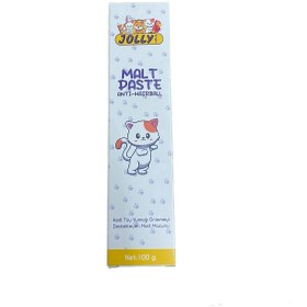 Resim Jolly Jollypet Malt Paste Kedi Tüy Yumağı Önlemeyi Destekleyen Malt Macun 100 Gr 
