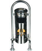 Resim Şengülerticaret Fkn Küçük Dört Ayaklı Komple Paslanmaz Dış Mekan Bahçe Çöp Kovası Diğer 