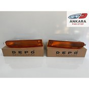 Resim Depo TOYOTA RAV-4 1995 - 1998 ÖN TAMPON SİNYAL LAMBASI SAĞ - SOL TAKIM (DEPO MARKA) 