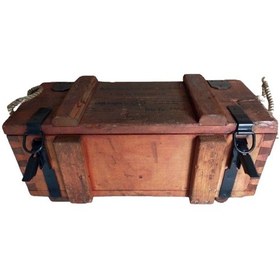 Resim Maker Ticaret Koleksiyonluk Dekoratif Sandık 1938 Yılına Ait 68 X 32 X 30 Cm 