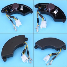 Resim Wezone 6.5kw-8.5kw İki Fazlı Altı Tel Benzin Jeneratörü İçin Otomatik Gerilim Regülatörü Abs Kasa, 450v 680vf 