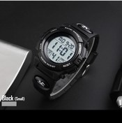 Resim Leezsing Skmeı Çocuk Saati Kol Saati Moda Çok Fonksiyonlu Su Geçirmez Açık Hava Sporları Işıklı Saat Çocuklar Öğrenciler Erkekler İçin 1266 Siyah 