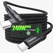 Resim iPhone 17/16/15 Serisi için Type C'den Type C Hızlı Şarj Kablosu, USB-C’ye 240W Hızlı Yükleme Şeridi, Şarj Şnurlari ve Bağlantı Elemanları, Çabuk Doldurma TipC Adaptör, Hızlı Şarj Kablosu,Güç Dağıtım Kablosu,Düz Kablo Tasarımı,Güçlendirilmiş Bağlayıcı,Sağlam Bağlantı Elemanları,Premium Malzeme,Typec Adaptör,Şarj Aksesuarı,Gadget Severler,Hızlı Şarj Cihazı Kullanıcıları 