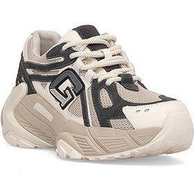 Resim Guja 25k366 Kadın Hakiki Deri Klasik Sneaker Bej Bej 