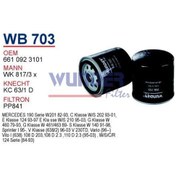 Resim Wunder Wb703 Mazot Filtresi - Mercedes 124 Kasa Vito-Sprinter E.M 540135964 
