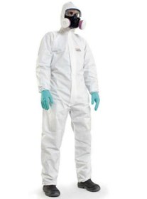 Resim HONEYWELL Tek Kullanımlık Tulum Honeywell 4180002 MUTEX 2 TYPE 5-6 Beden L 69 gram 