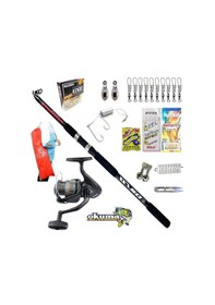 Resim Okuma Revenger Rv-55 360cm 100-300gr Anaconda Profesyonel Kıyı Olta Takımı Seti 