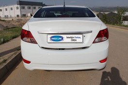 Resim OMSA Hyundai Accent Blue Krom Bagaj Alt Çıta 2011-2017 Arası 