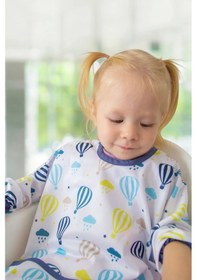 Resim Babyjem Baskılı Blw Kollu Mama Önlüğü Avakado Desen 