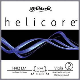 Resim D'Addario H412LM Viola Tel 