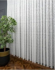 Resim Ev Depo Home Sarmaşık Ekstraforlu Pilesiz Düz Dikim Tül Perde Tek Kanat SRMSKEKSTRFR, Ekru, 140 x 250 