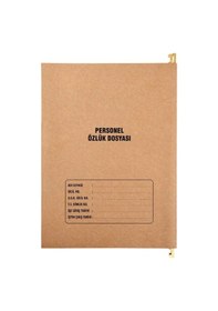 Resim Metal Askılı Personel Özlük Dosyası 8 Yapraklı 25 Li Paket 