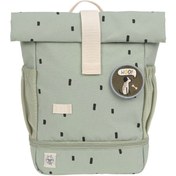 Resim Lassig Happy Prints Mini Rolltop Sırt Çantası Light Olive 