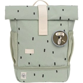 Resim Lassig Happy Prints Mini Rolltop Sırt Çantası Light Olive 