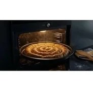 Resim Teknocan Süpürgemarket 40 cm Yuvarlak Fırın Tepsisi - - - Profilo ile Uyumlu Siyah 
