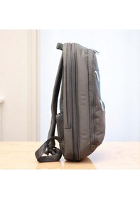 Resim Laptop Gözlü Ve Körüklü İnce Tasarım Sırt Çantası Baggaj S24130 Siyah 