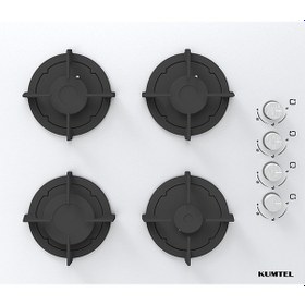 Resim Kumtel Plus KO-40 TAHDF Cam Ankastre Ocak 