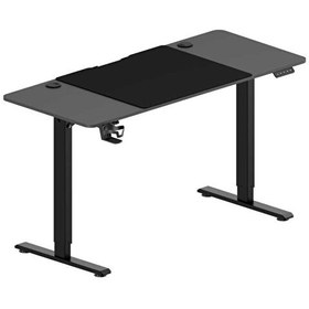 Resim Adore Mobilya Gaming Elevator-X Yükseklik Ayarlı Oyuncu Masası - Siyah 160x72-117x75 CM 