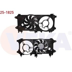 Resim Veka-25-1825 - Fan Motoru Cıftlı Davlumbaz Teklı Fan Fıat Doblo 