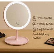 Resim Power Path with confidence New Life Clkn-2439 Ledli Makyaj Aynasi 48 