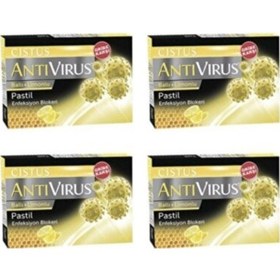 Resim Cistus Ballı Limonlu 10'Lu Pastil 4 Adet. 