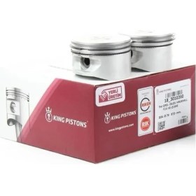 Resim KING PISTONS 188010690 Piston+Segman Olcu: Std 40015600 4177000 77014749 (4 Adet Fiyatıdır) 