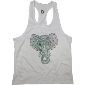 Resim Bluu Ephantx Fitness Gym Tank Top Sporcu Atleti 