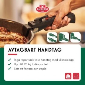 Resim Torre Kızartma Tavası, 20 Cm, Seramik Kaplama, Indüksiyonlu Ocaklara Uygun, Çıkarılabilir Sap, Alüminyum 