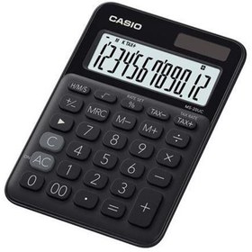 Resim Casio MS-20UC-BK 12 Hane Siyah Masa Üstü Hesap Makinesi 