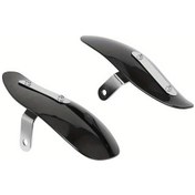 Resim Xuweiwei Silvery Universal Motorcycle El Koruma Kolu Honda Yamaha Suzukı İçin Siyah Abs Dayanıklı 