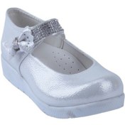 Resim Toddler 01301 Dolgu Taban Taşlı Ortopedik Kız Babet 26-30 (416896183) Gümüş 
