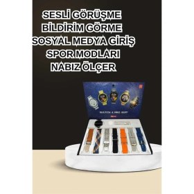 Resim Zero Land Drnds Dokunmatik Akıllı Saat Yeni Nesil Kulaklık Kampanyası Bluetooth Bağlantılı Anc Özelliği 