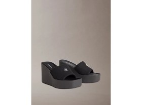 Resim Calvin Klein Kadın Wedge Canvas Detaylı Sandalet 