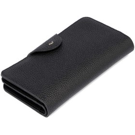 Resim Siyah Deri Kadın Cüzdan - S1CB00005767-D3H 