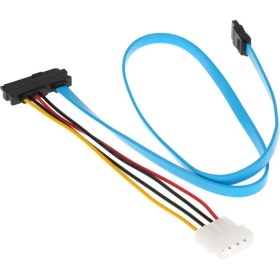 Resim 7 Pin Sata Serial Ata To 29PIN Sas SFF-8482 Çevirici Kablo 70CM 