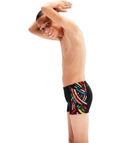 Resim SPEEDO ERKEK ÇOCUK ŞORT MAYO DIGI ALOV PNL ASHT JM BLACK/RED 8-00316014736 Siyah 