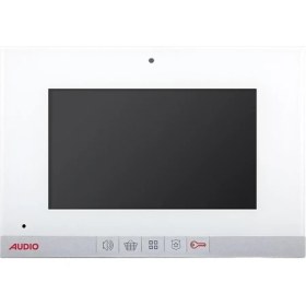 Resim AUDIO 4.3 Inç Diafon Renkli Şube Beyaz 001180 