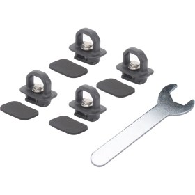 Resim Cuticate Kravat Ankrajları Kancalar Kamyonetler Için Tie Downs 2 Çift (Yurt Dışından) 