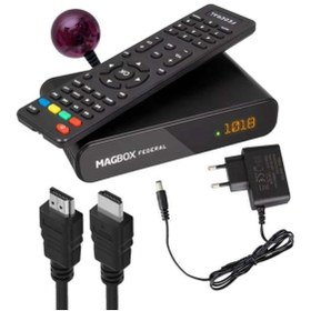 Resim Genel Markalar Magbox Federal Tkgs'li Hd Uydu Alıcısı Scart Hdmi Çıkışlı 