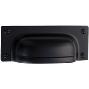 Resim System Siyah 32 mm Düğme Mobilya Kulpu (SY4534 0032 AL6) 