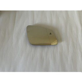 Resim Bmw F30 & F20 & F10 Model Arası Isıtmalı Sağ Taraf Ayna Camı (Kör Nokta Uyarı Sistem) 