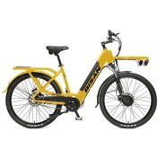 Resim Bisan Felicity Elektrikli Bisiklet 50 Cm Disk Fren 27,5 Jant 7 Vites Cat Sarı Siyah Sarı 