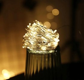 Resim Coverzone 3 x 3 Metre Noel Yılbaşı Ağacı Işığı Pilli Led Ampül Çam Ağacı Balkon Merdiven Salon Yada Oda Süslemelerinde Kullanıma Uygun 3 Adet Toplam 9 Metre 