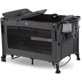 Resim Babyhope 1080 Royal Oyun Parkı 70 110 Cm Park Yatak 