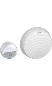 Resim Legrand 094254 Kablosuz Wireless Kapı Zili 220V 100 mt 15 Melodi 