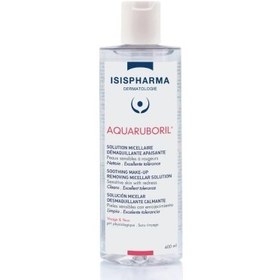 Resim Isis Pharma Aquaruboril Hassas Ciltler İçin Makyaj Temizleyici Solüsyon 400ml 