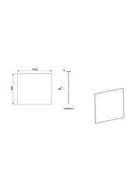 Resim 20 Li Konveksiyonel Fırın İç Camı 